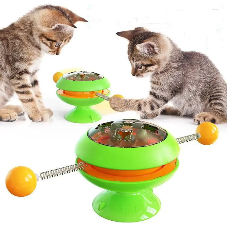 Rotatable Cat Toy Pawstressisgone