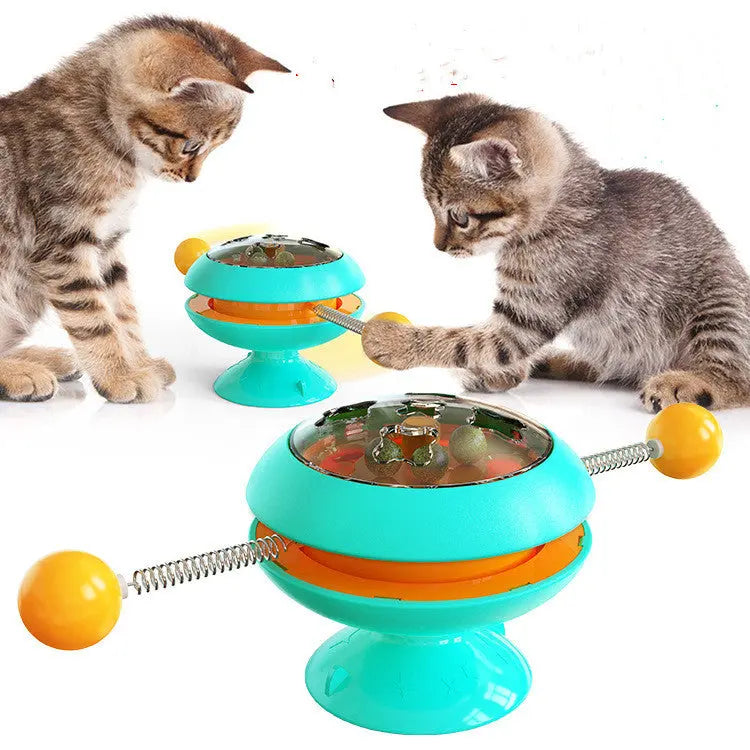 Rotatable Cat Toy Pawstressisgone