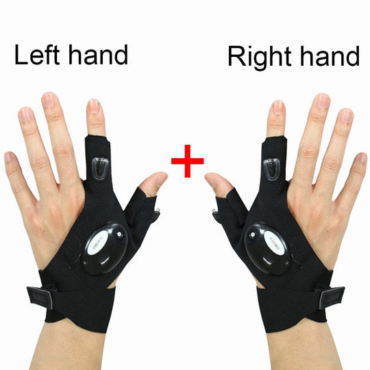 WATERPROOF LED GLOVES Pawstressisgone