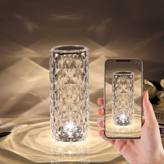 CRYSTAL TABLE LAMP Pawstressisgone