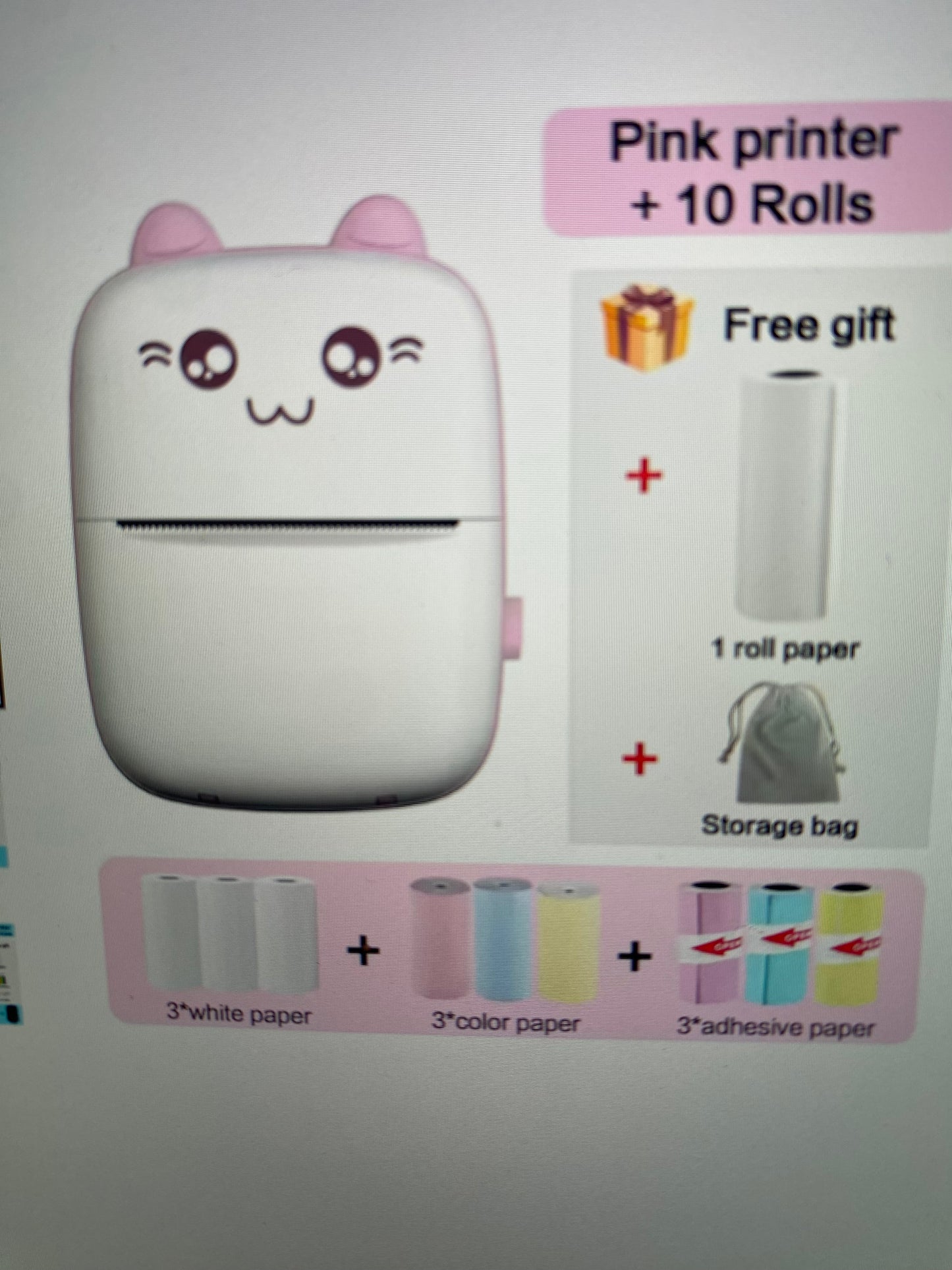 Pocket printer Pawstressisgone