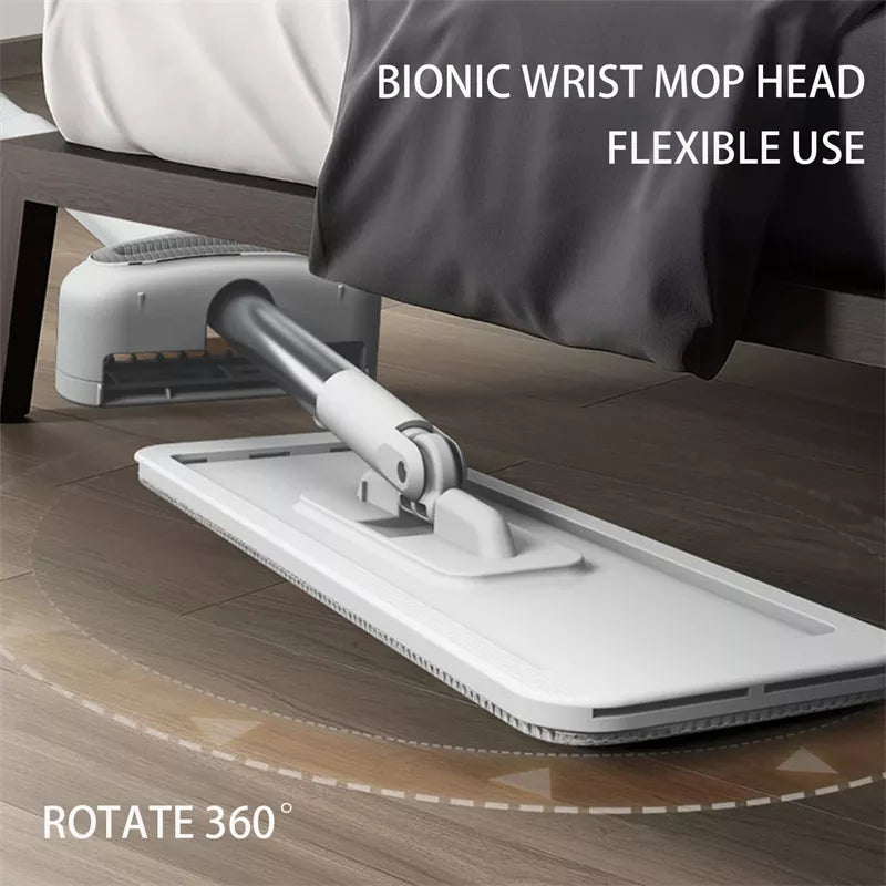 Hands-free flat mop Pawstressisgone