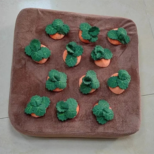 Plush carrot toy Pawstressisgone