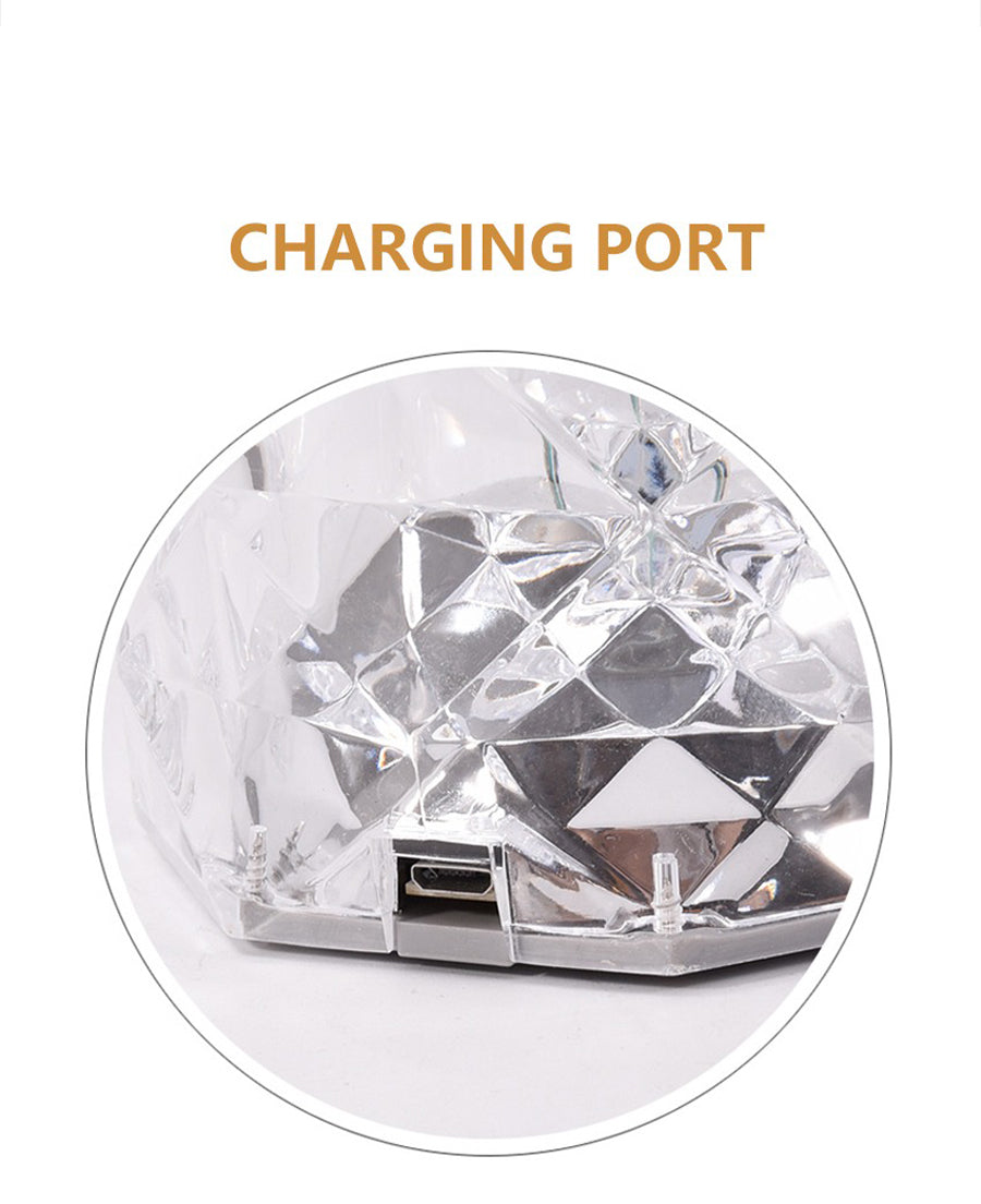 CRYSTAL TABLE LAMP Pawstressisgone