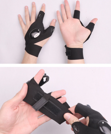 WATERPROOF LED GLOVES Pawstressisgone
