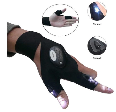 WATERPROOF LED GLOVES Pawstressisgone